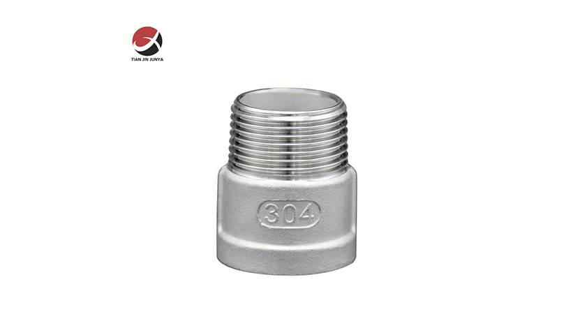 不鏽鋼(gang)内外牙絲(si)扣異型接(jiē)頭管件