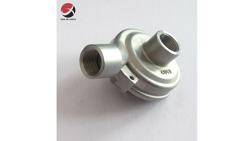 不鏽鋼鑄造(zào)來圖定制泵(beng)體泵配件